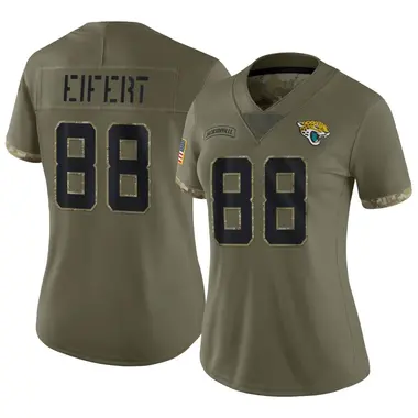 Nike Jacksonville Jaguars #88 Tyler Eifert Silver Men's Stitched NFL  Limited Inverted Legend 100th Season Jersey