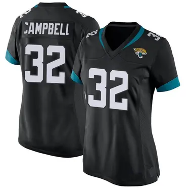 Tyson Campbell Women's Nike Teal Jacksonville Jaguars Alternate Custom Game Jersey Size: Medium