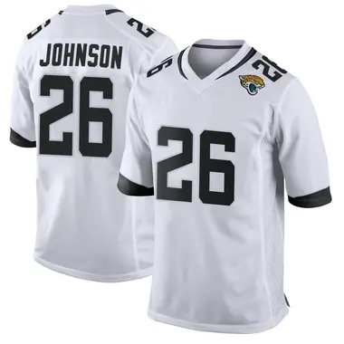 Youth Nike Jacksonville Jaguars Antonio Johnson Jersey - White Game