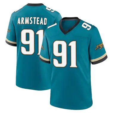 Youth Nike Jacksonville Jaguars Arik Armstead Prowler Throwback Jersey - Teal Game