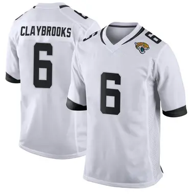 Youth Nike Jacksonville Jaguars Chris Claybrooks Jersey - White Game