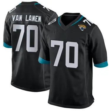 Youth Nike Jacksonville Jaguars Cole Van Lanen Jersey - Black Game