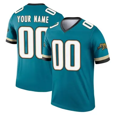 Youth Nike Jacksonville Jaguars Custom Prowler Throwback Jersey - Teal Legend