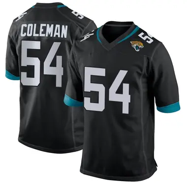 Youth Nike Jacksonville Jaguars DJ Coleman Jersey - Black Game