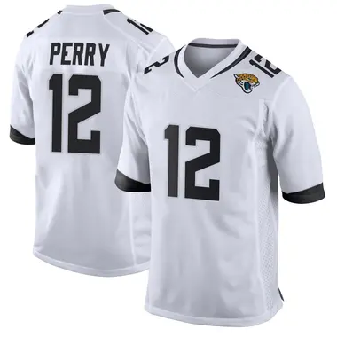 Youth Nike Jacksonville Jaguars E.J. Perry Jersey - White Game