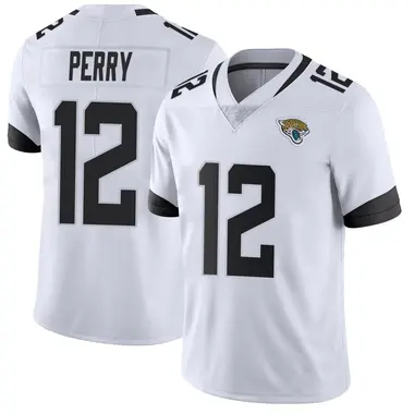 Youth Nike Jacksonville Jaguars E.J. Perry Vapor Untouchable Jersey - White Limited