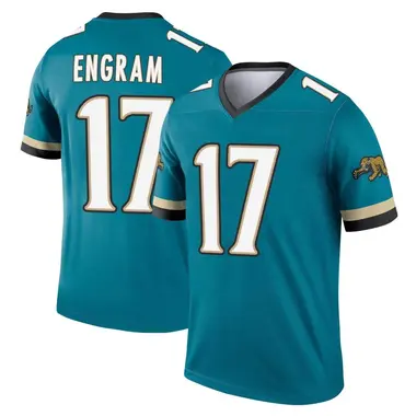 Youth Nike Jacksonville Jaguars Evan Engram Prowler Throwback Jersey - Teal Legend