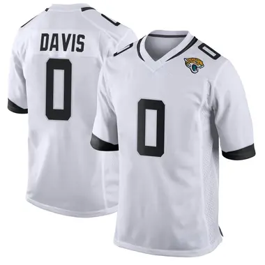 Youth Nike Jacksonville Jaguars Gabe Davis Jersey - White Game