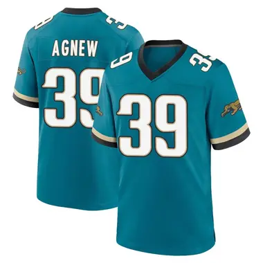 Youth Nike Jacksonville Jaguars Jamal Agnew Prowler Throwback Jersey - Teal Game