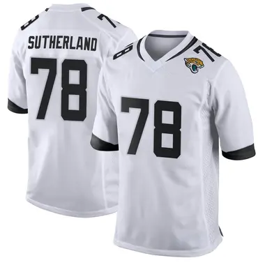 Youth Nike Jacksonville Jaguars Keaton Sutherland Jersey - White Game