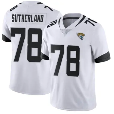 Youth Nike Jacksonville Jaguars Keaton Sutherland Vapor Untouchable Jersey - White Limited