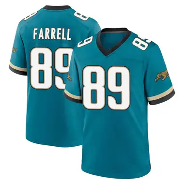 Youth Nike Jacksonville Jaguars Luke Farrell Prowler Throwback Jersey - Teal Game