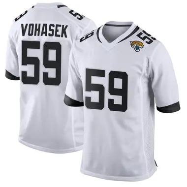 Youth Nike Jacksonville Jaguars Raymond Vohasek Jersey - White Game