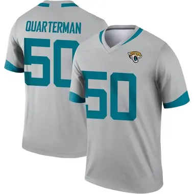 Shaquille Quarterman Men's Nike White Jacksonville Jaguars Vapor Untouchable Elite Custom Jersey