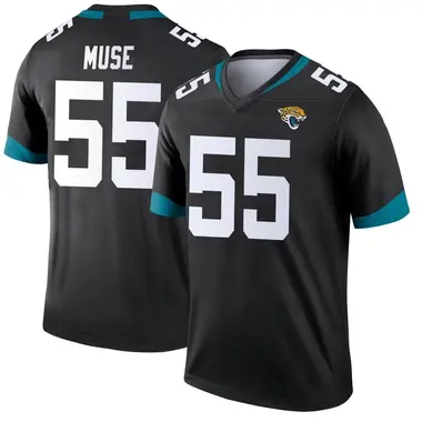 Youth Nike Jacksonville Jaguars Tanner Muse Jersey - Black Legend