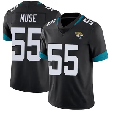 Youth Nike Jacksonville Jaguars Tanner Muse Vapor Untouchable Jersey - Black Limited