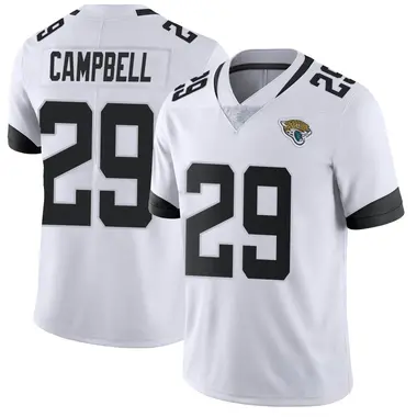 Youth Nike Jacksonville Jaguars Tevaughn Campbell Vapor Untouchable Jersey - White Limited