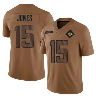 Youth Nike Jacksonville Jaguars Tim Jones 2023 Salute To Service Jersey - Brown Limited