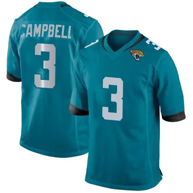 Youth Nike Jacksonville Jaguars Tyson Campbell Jersey - Teal Game