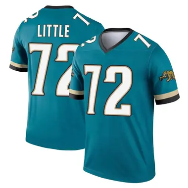 Youth Nike Jacksonville Jaguars Walker Little Prowler Throwback Jersey - Teal Legend